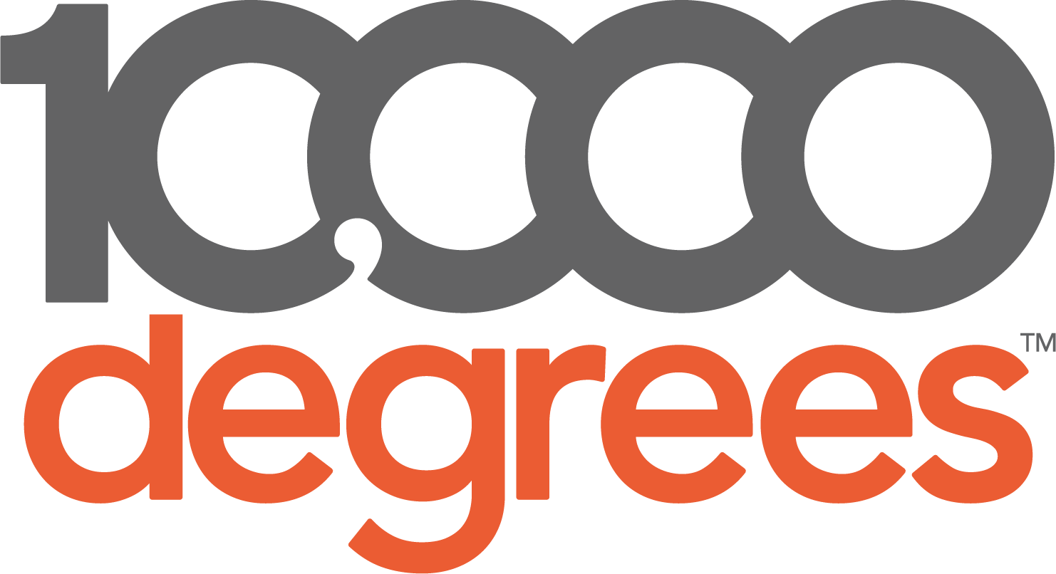 10,000 Degrees logo